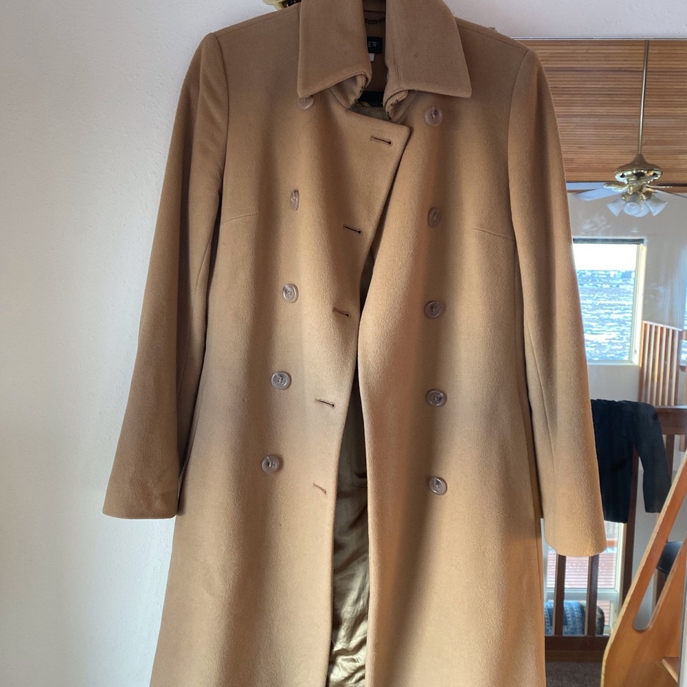 J. Crew Wool Cashmere Thinsulate Peacoat 4